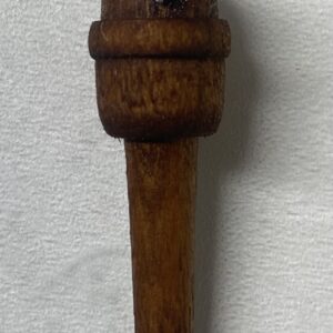 Semi-Finished Acorn Peg with Hole