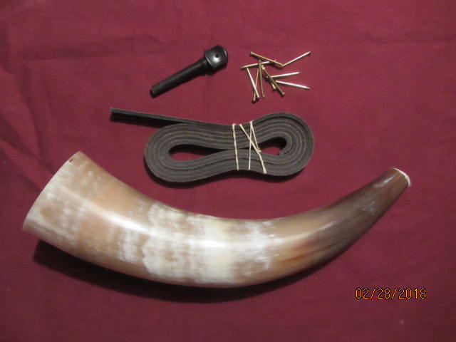 02-427 PHM Lobed Powder Horn Kit - Powderhorns and More